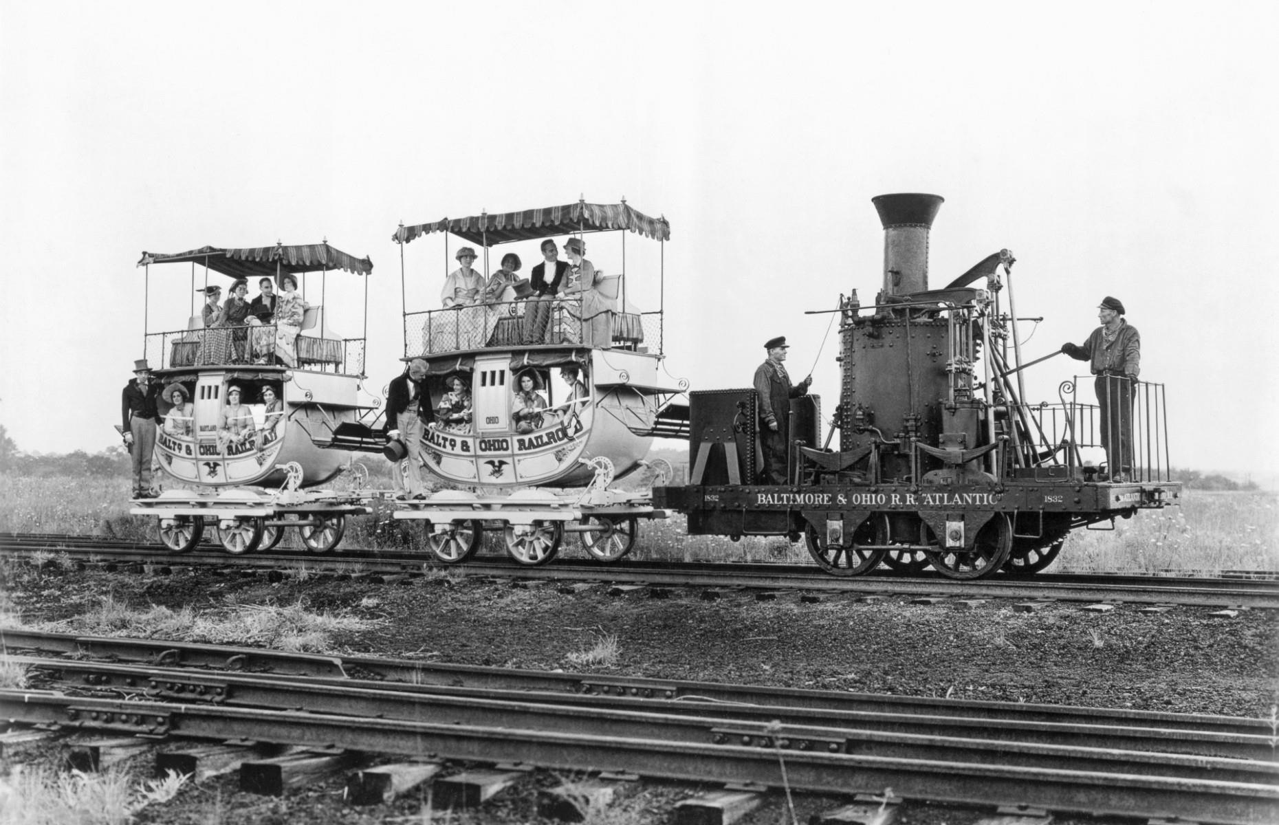 1830: America’s first passenger line